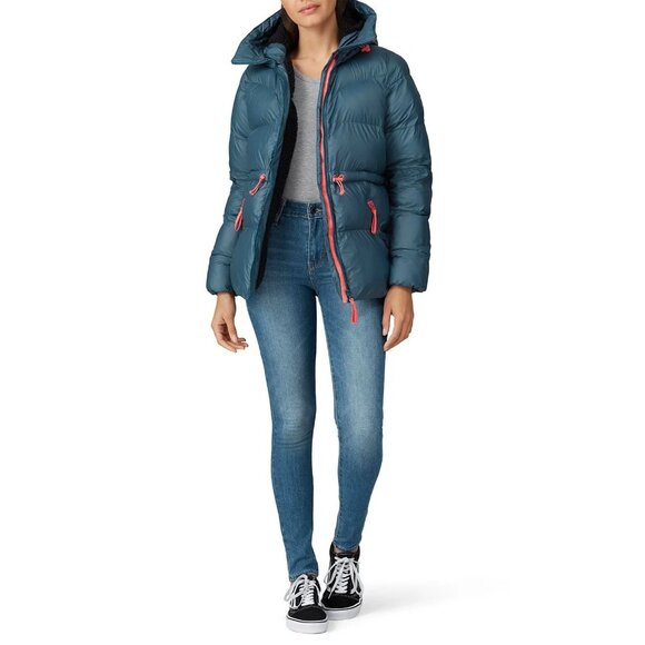 Hunter Original A Line Puffer Jacket Blue Womens Size Medium - Picture 6 of 16